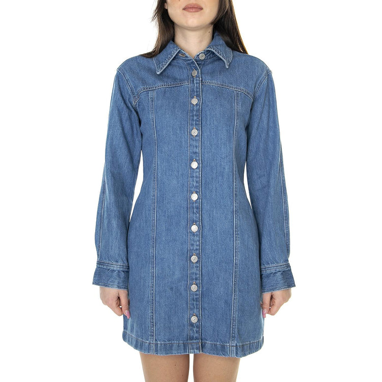 W' Shay Denim Dress - Abito Denim Jeans Donna Blu A4585-0001  LEVIS 