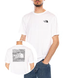 M BOX NSE CELEBRATION R TNF WHITE - Men's White Crew Neck T-Shirt Men THE NORTH FACE