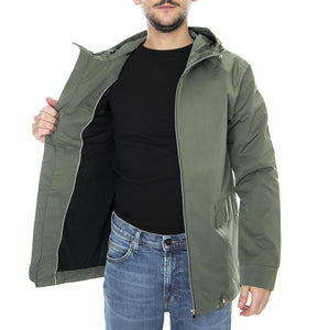 Tobias Summer Jacket - Thyme - Giacca con Cappuccio Uomo Verde 171005-609-thyme  ELVINE 