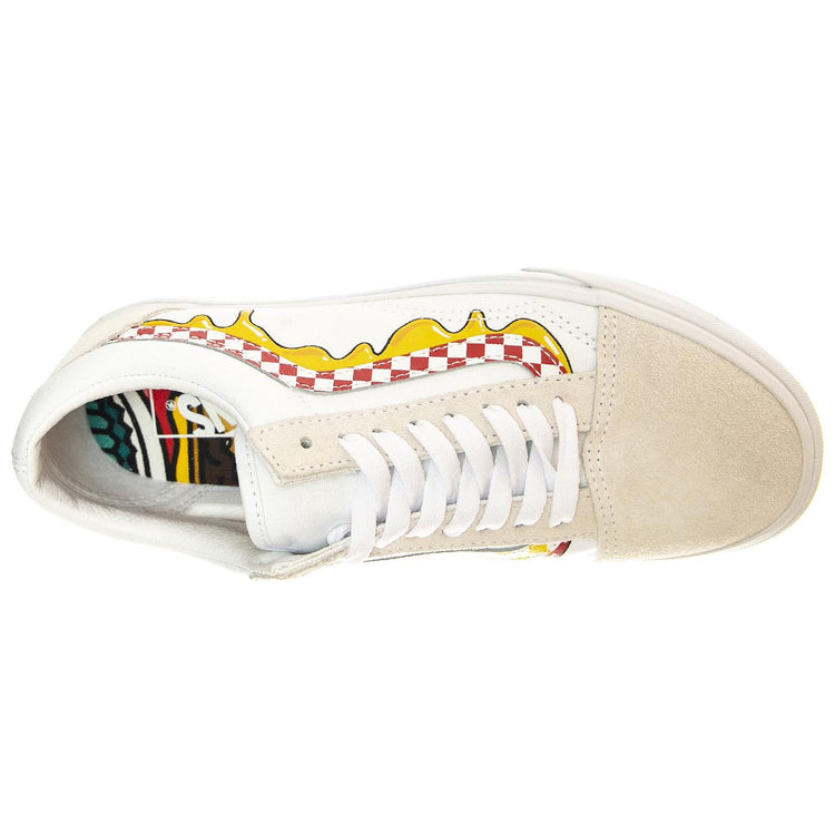 UA Old Skool Van Doren Secial True White - Scarpe Stringate Profilo Basso Uomo Bianche / Multicolore VN0A5KRSW001  VANS 