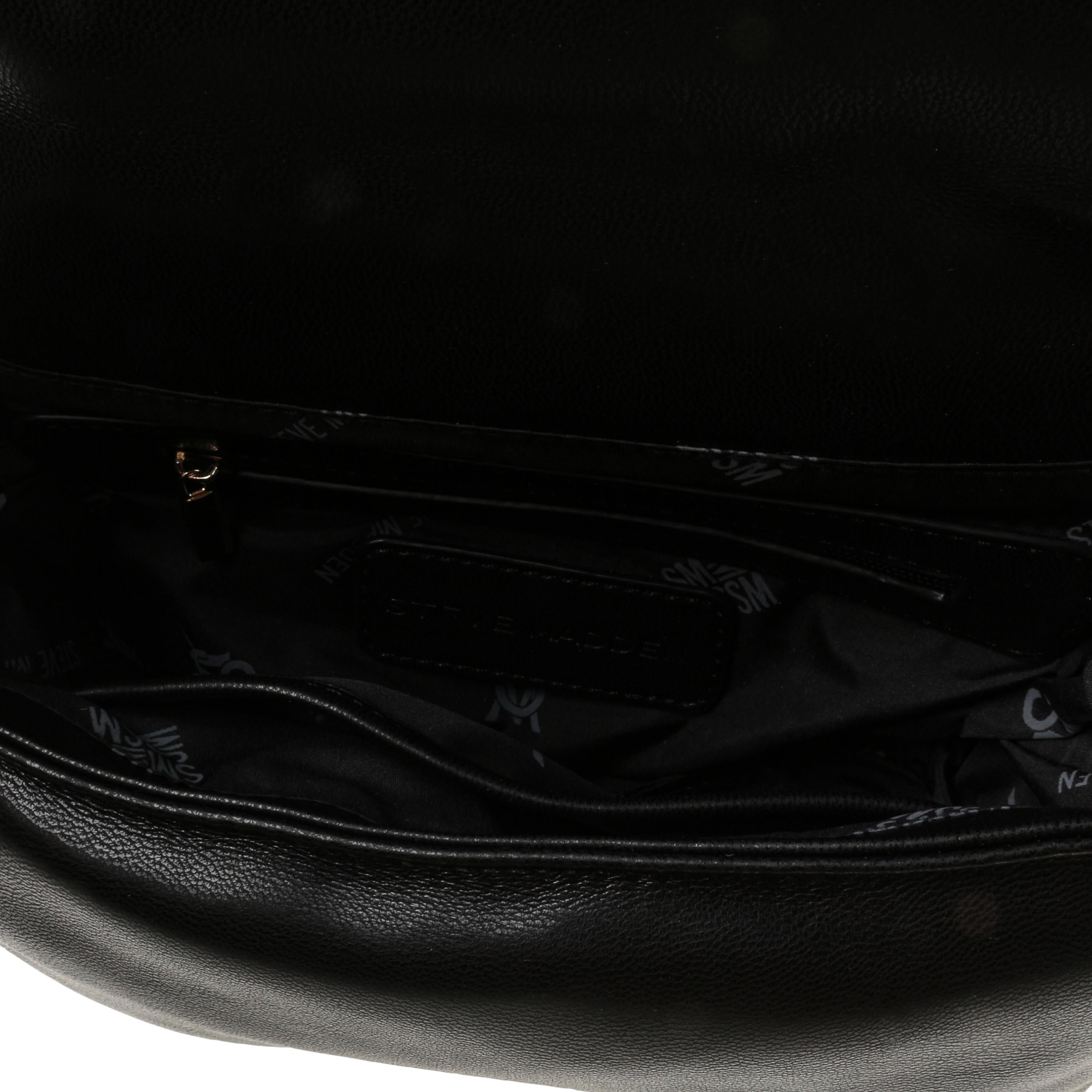 BLuella Black / Gold - Borsa a Tracolla Nera SMABLUELLA-B-G  STEVE MADDEN 