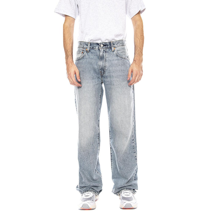 567 Relaxed Flare Home Court Advantage Light Indigo - Pantaloni Denim Jeans Uomo Blu A8630-0001  LEVIS 