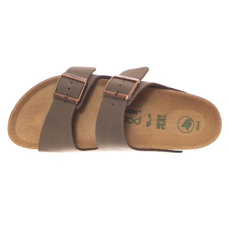 Arizona Platform Vegan Birkibuc Narrow Fit Mocca - Sandali Donna Marroni 1027417 MCA BIRKENSTOCK 