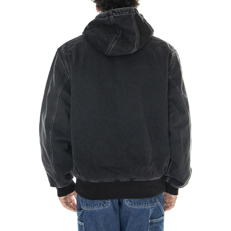 OG Active Jacket Black /stone washed - Giacca Uomo Grigia I032232.8906  CARHARTT WIP 