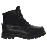 Britton Road Mid Lace Up -- Men's Boots Black Full Grain Leather Men's TIMBERLAND