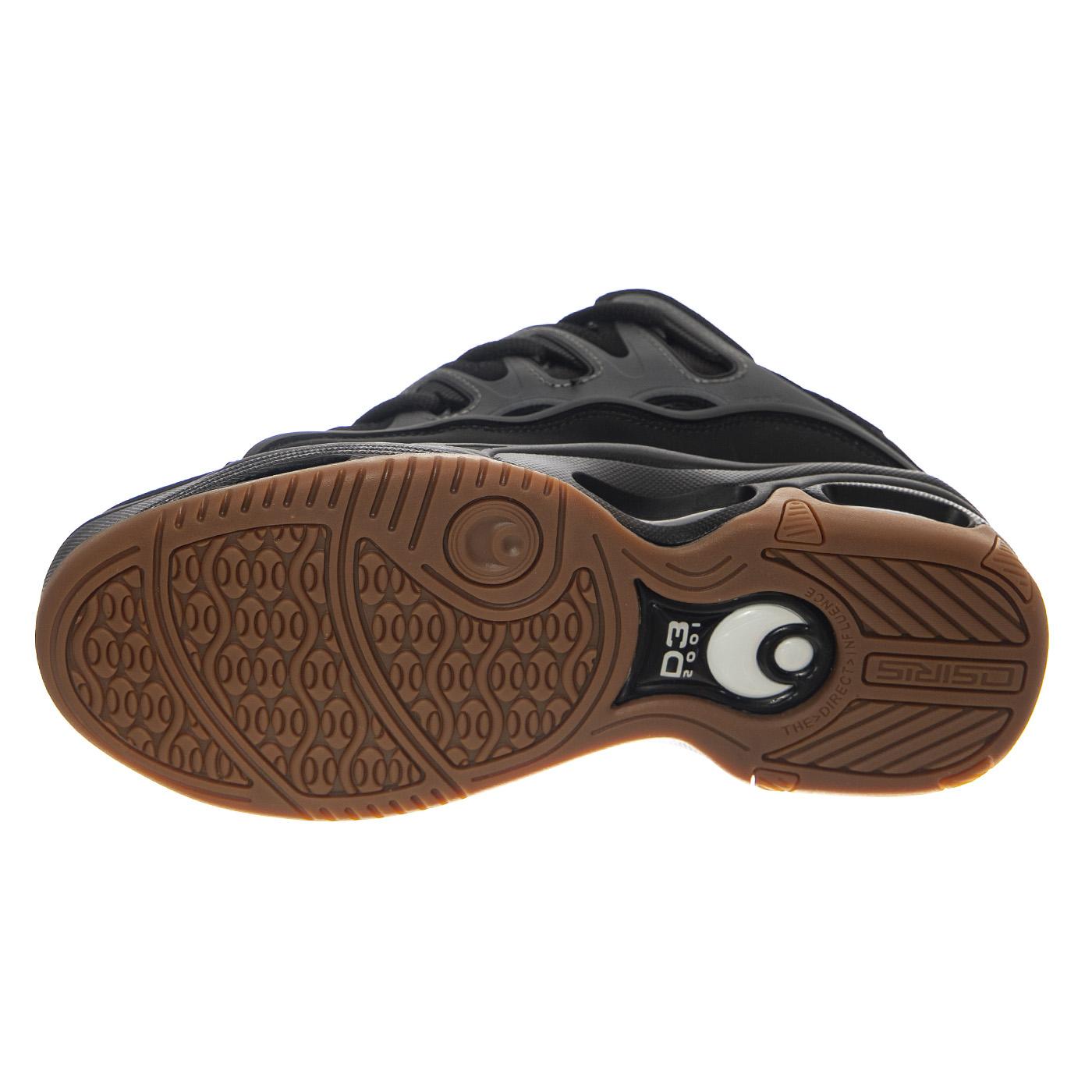 Osiris D3 2001 Black / Black / Gum -- Scarpe Uomo / Unisex Nero / Gomma 20253050200000001 BLG OSIRIS 