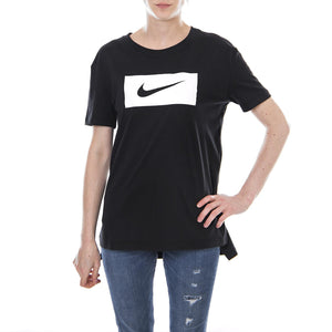 Women s Nike Sportswear T-Shirt BLACK/WHITE 105524_4  NIKE 