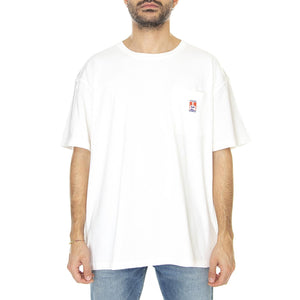 Casey Jones Pocket Tee White - Maglietta Girocollo Uomo Bianca W7A9EEW03  WRANGLER 