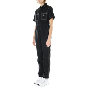 Florala Coverall Black - Tuta Donna Nera DK0A4XYBBLK1  DICKIES 