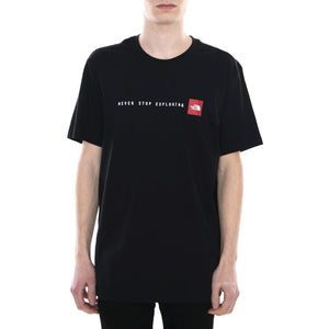 M S/S NSE Tee - Maglietta Girocollo Uomo Nera / Tnf Black T92TX4JK3  THE NORTH FACE 