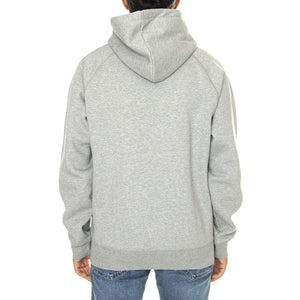 Hooded Chase Jacket Grey Heather / Gold - Felpa con Cappuccio Uomo Grigia I033664.00MXX . CARHARTT WIP 