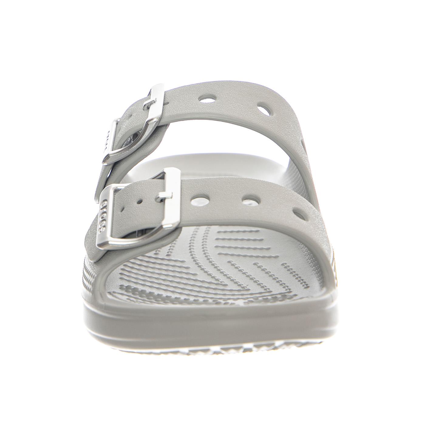 Saturday Metallic Buckle Sndl Grey - Sandali Donna Grigi CR.213316 ATMO CROCS 