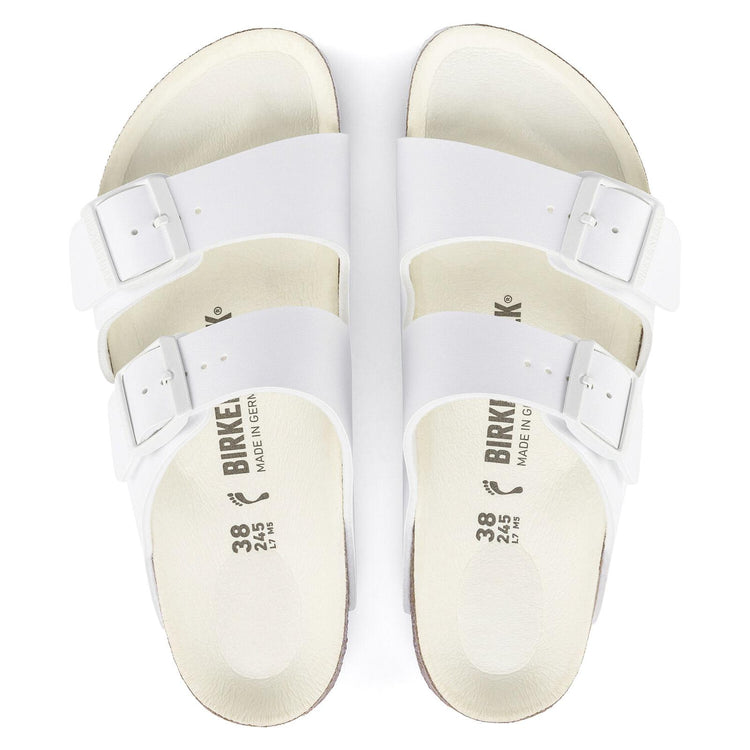 Arizona Triples White - Sandali Birko-Flor® Donna 1019046 . BIRKENSTOCK 