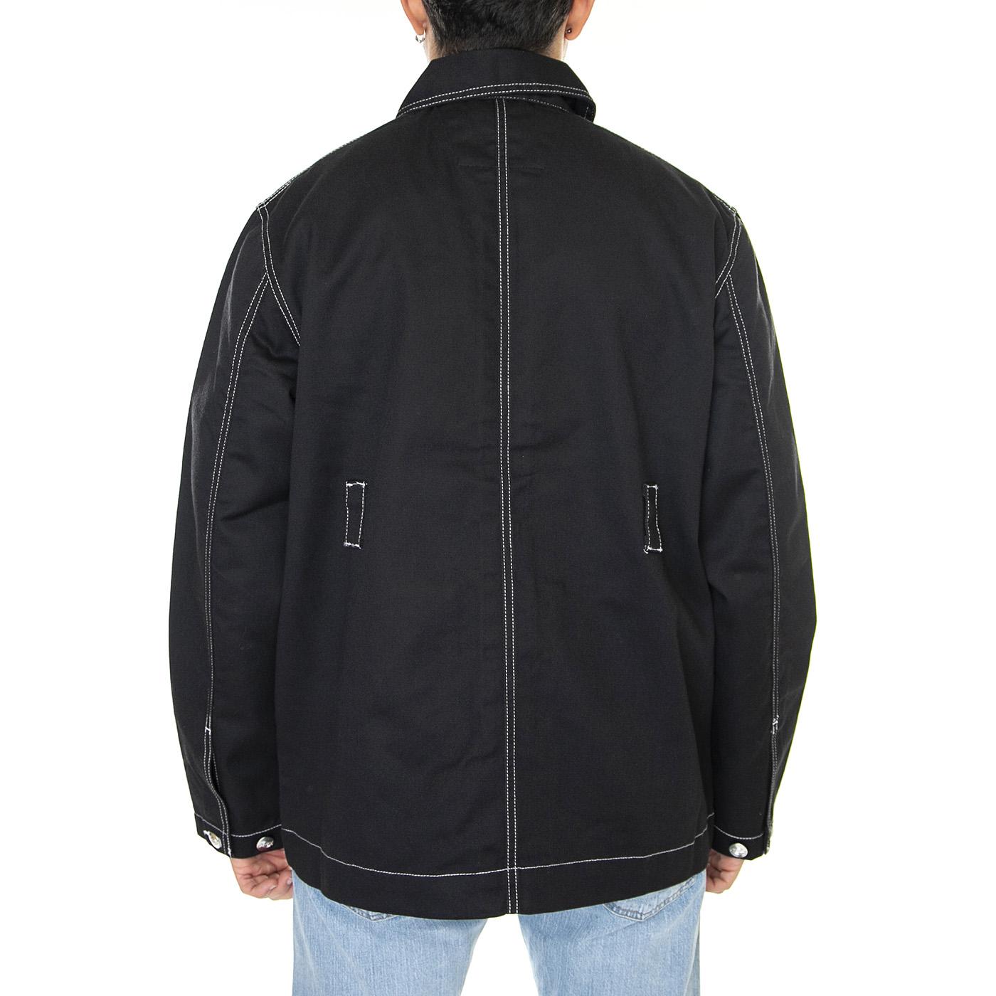 Leo x Dickies Jacket Black - Giacca Estiva Uomo Nera DK0A4XXOBLK1  DICKIES 