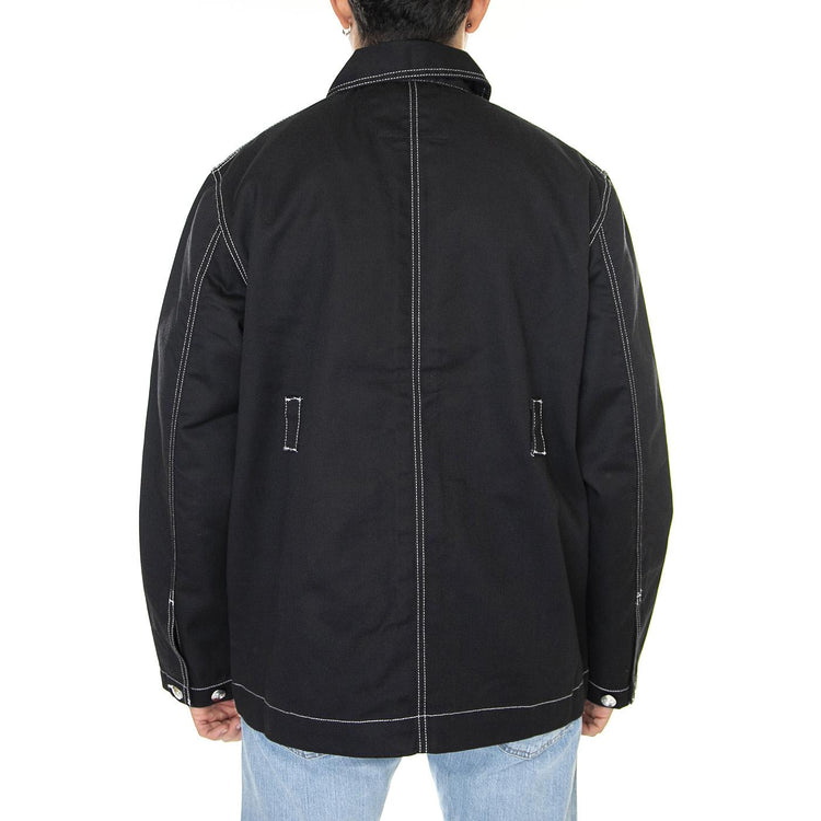 Leo x Dickies Jacket Black - Giacca Estiva Uomo Nera DK0A4XXOBLK1  DICKIES 