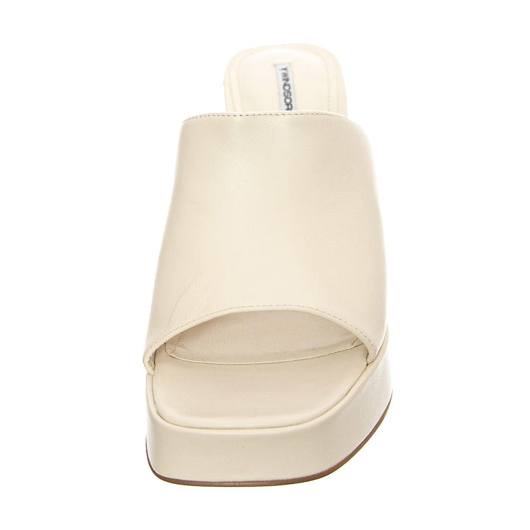 Closer Buttermilk - Sandali in Pelle Donna Bianchi WSSCLOSER-BML  WINDSOR SMITH 