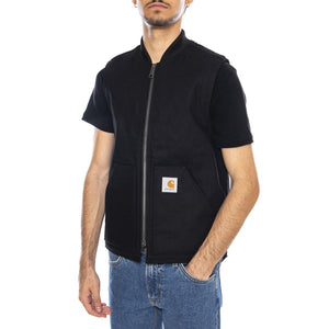 Classic Vest Black - Giacca Smanicata Uomo Nera I035695.8901  CARHARTT WIP 