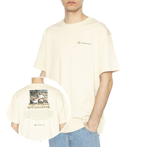 Better Palce T-Shirt - Maglietta Girocollo Uomo Beige 6010137-13-1009  CAT 