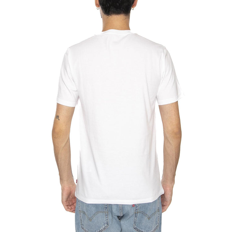 T-shirt Levi's Classic Logo White - Maglietta Girocollo Uomo Bianca 22489-0163  LEVIS 