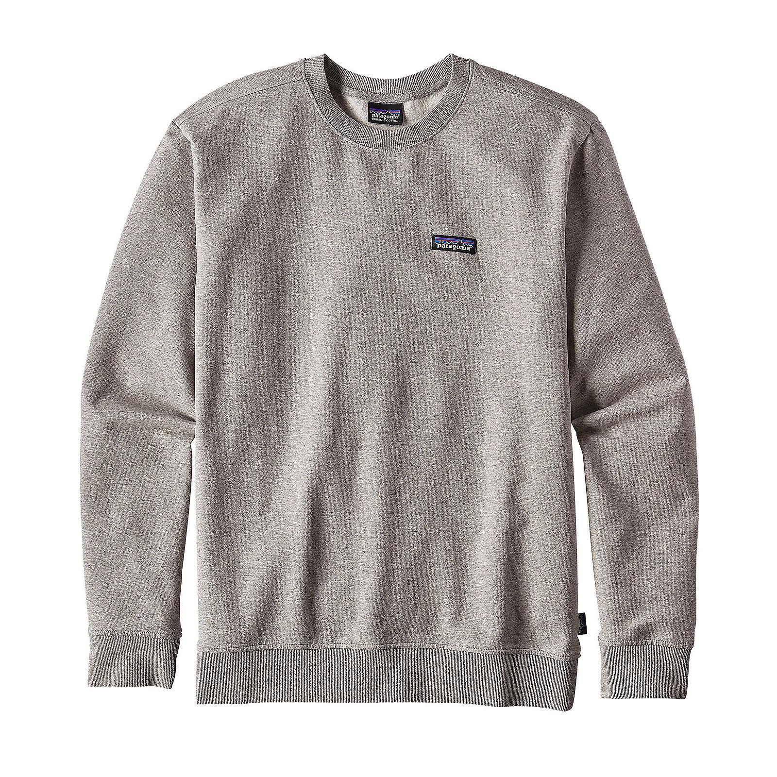 M s P-6 Label MW Crew Sweatshirt Feather Grey 39486-FEA  PATAGONIA 