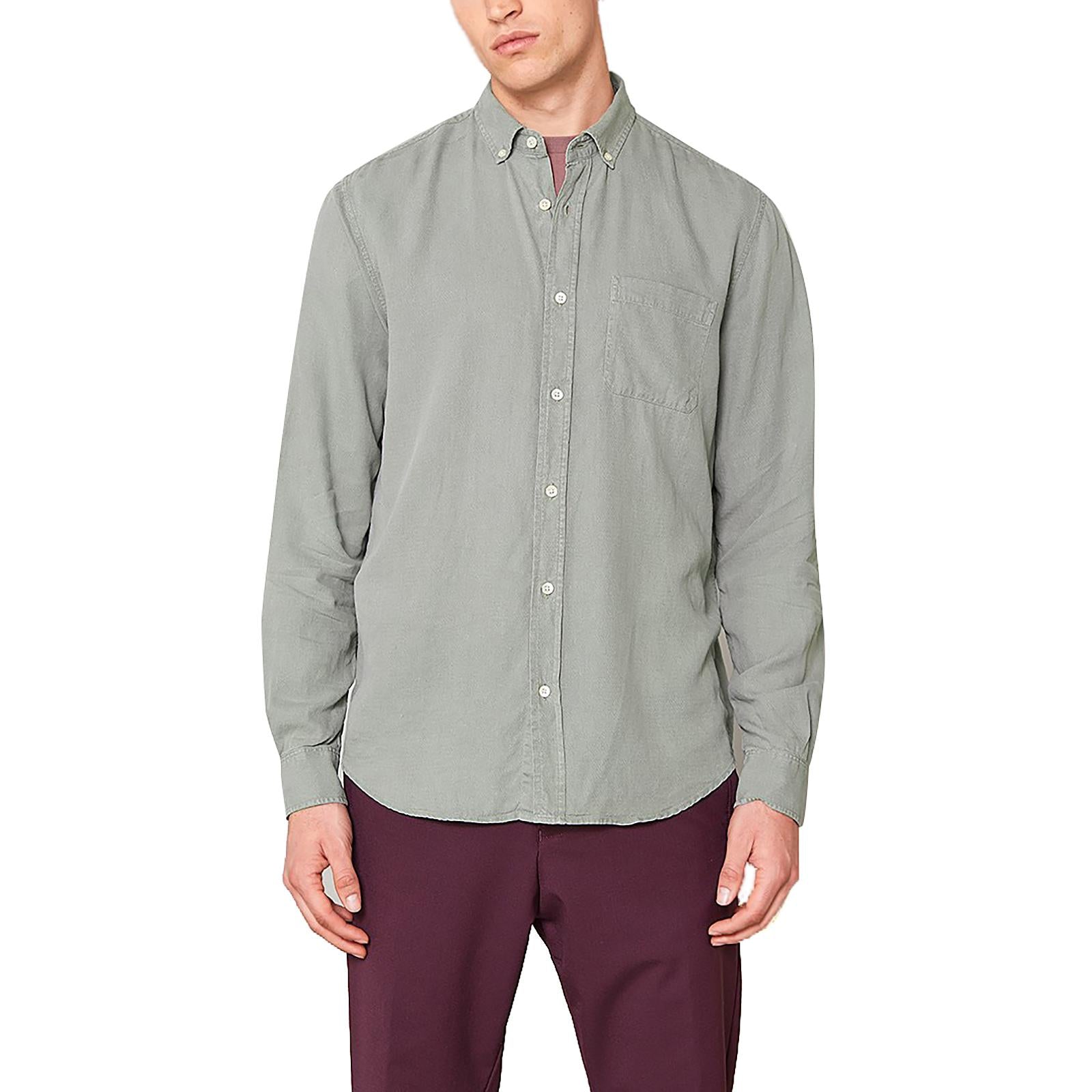 SHANE Ms shirt SAGE 181403-926  ELVINE 