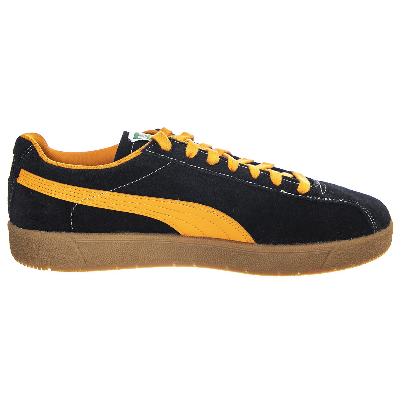 Delphin Puma Black / Pumpkin Pie Shoes - Scarpe Stringate Profilo Basso Uomo Nere 390685-08  PUMA 