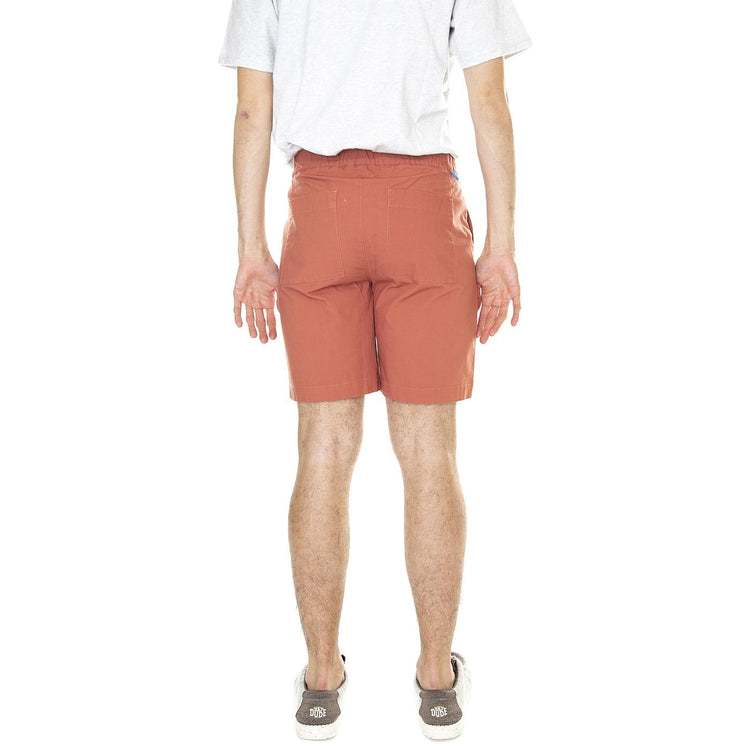 M' Ribstop Oversize Short Sorbet Sorbet - Bermuda Uomo Rossi 1531-RED  BRAVA FABRICS 