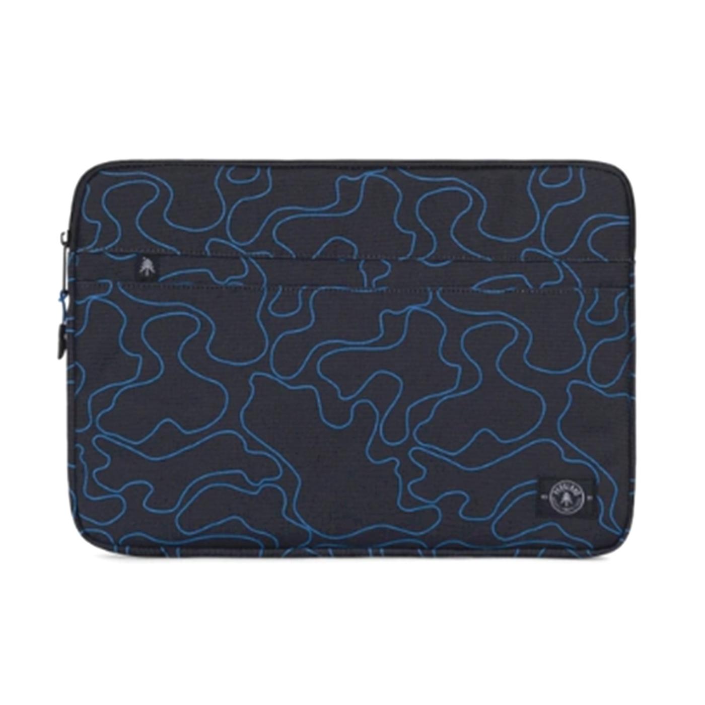 Pilot Sleeve for 13-Inch Macbook 00172 Shadow Camo Blue - Porta Mac Nero / Blu 20017-00172-13  PARKLAND 