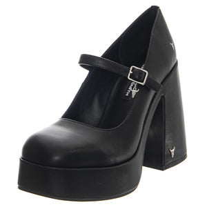 Kisses Black Leather - Scarpe Donna Nere WSSKISSES-BLK  WINDSOR SMITH 