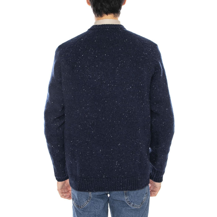 Anglistic Sweater Speckled Jupiter - Maglione Girocollo Uomo Blu I010977.3ATXX  CARHARTT WIP 
