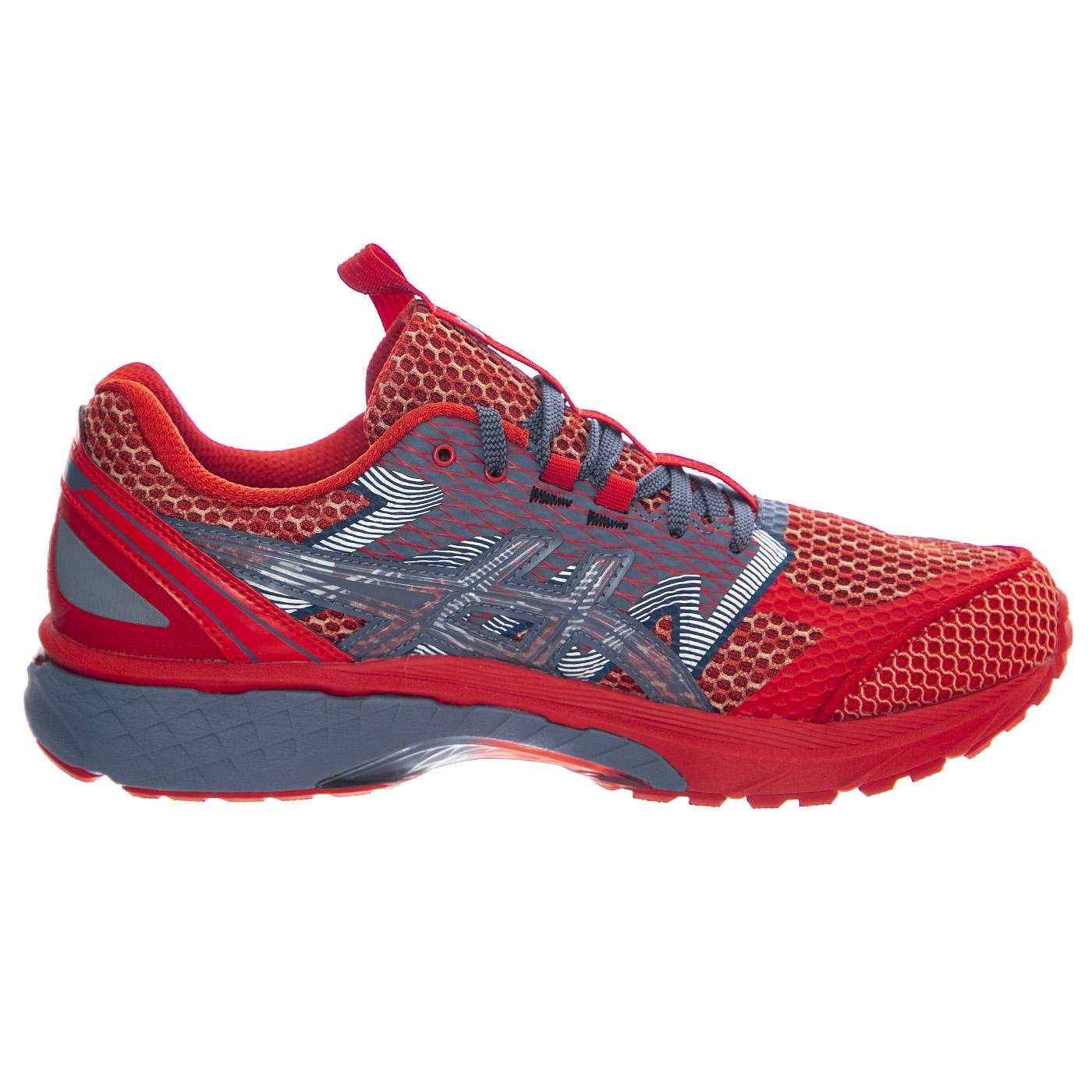 US4-S Gel-Terrain Classic Red / Wood Crepe - Scarpe Profilo Basso Uomo Rosse 1203A394-600  ASICS 