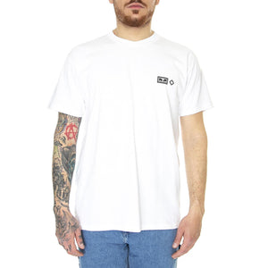 Obey x Helinox Classic Tee White - Maglietta Girocollo Uomo Bianca 165263490M-WHT  OBEY 