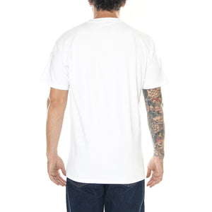 M' Obey Riot Cop Classic Tee White - Maglietta Girocollo Uomo Bianca 165263590-WHT  OBEY 