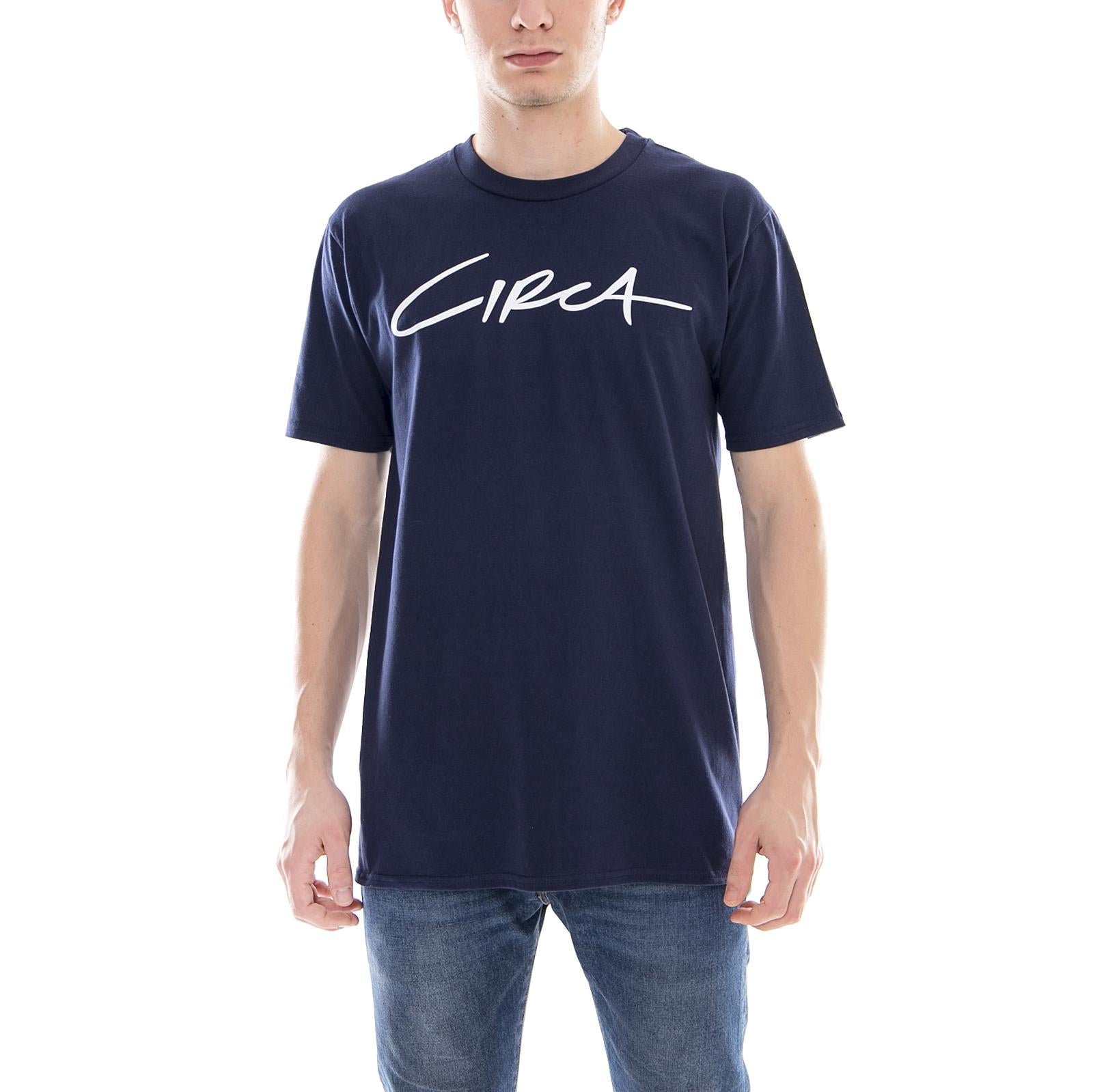 SELECT T-SHIRT NAVY MTS018-NAVY  C1RCA 