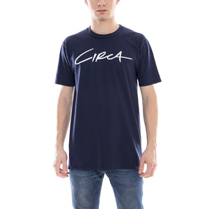 SELECT T-SHIRT NAVY MTS018-NAVY  C1RCA 