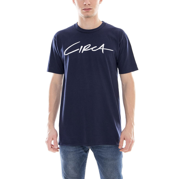 SELECT T-SHIRT NAVY MTS018-NAVY  C1RCA 