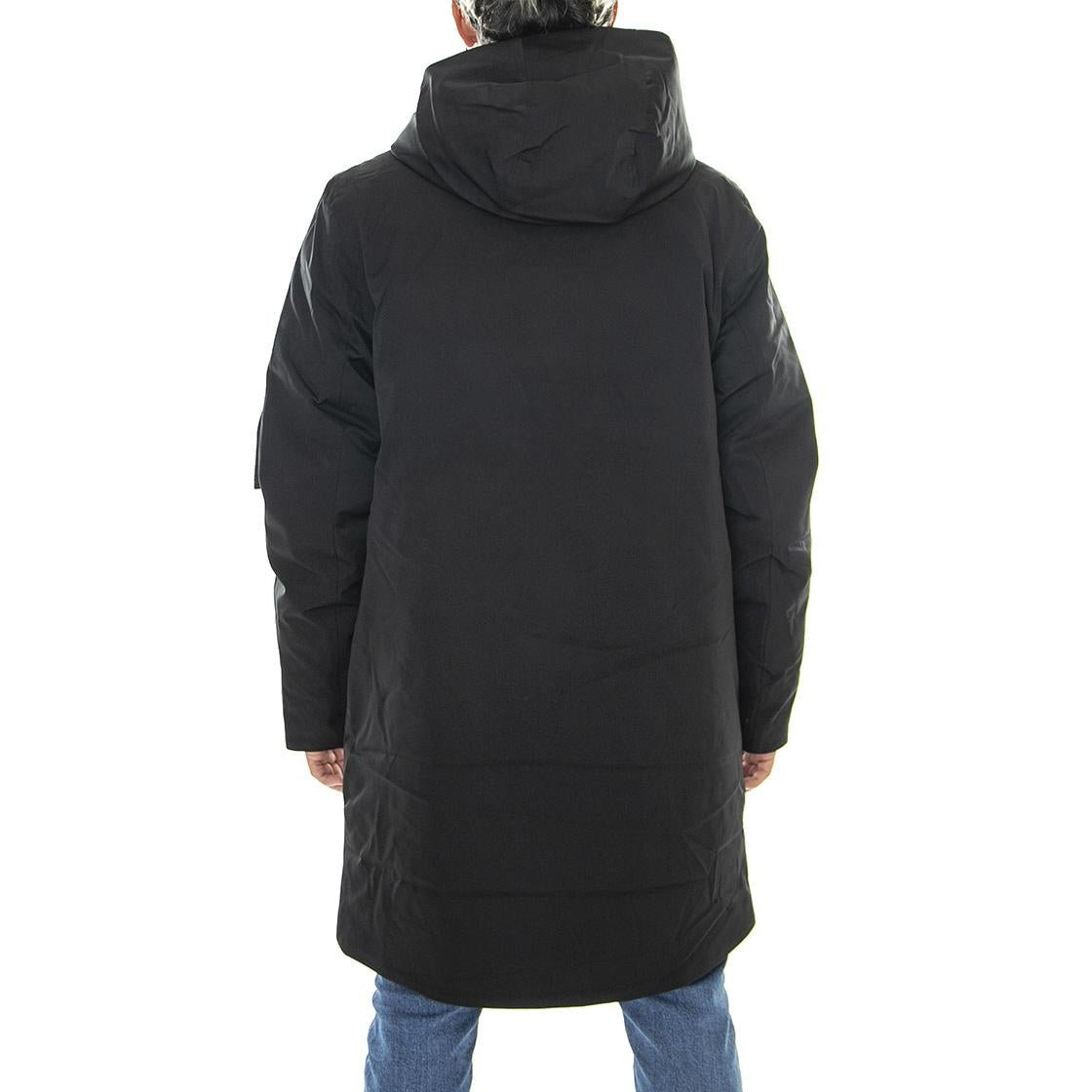 M´s Jacket Franc Black Function Stretch Rec - Giacca Invernale con Cappuccio Uomo Nera 330635-110  ELVINE 