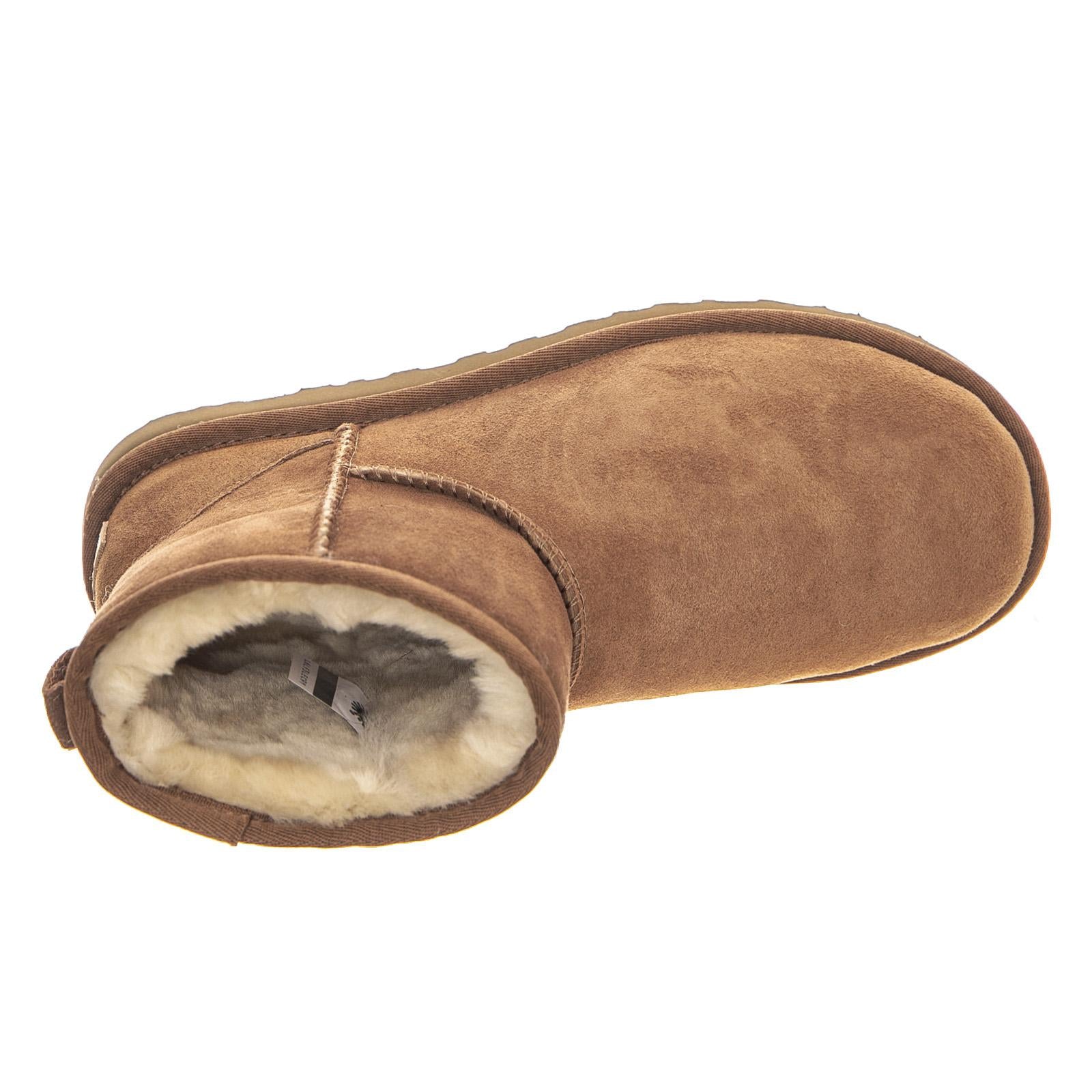 Mini Classic II Chestnut- Stivaletti alla Caviglia Donna Marroni UGSCLMCN1016222W  UGG 