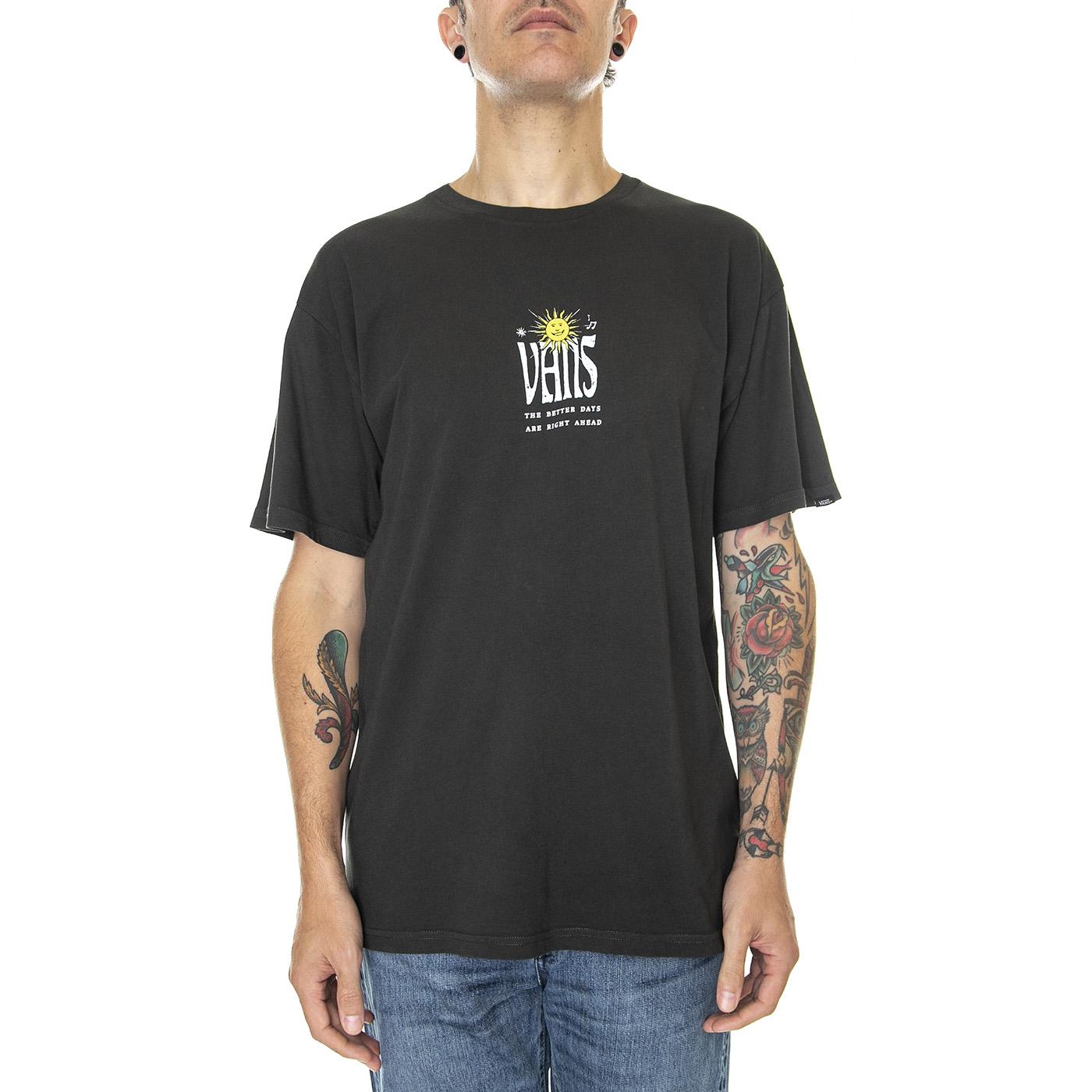 Original Mindset SS Tee Black - Maglietta Girocollo Uomo Nera VN0A7S78BLK1  VANS 