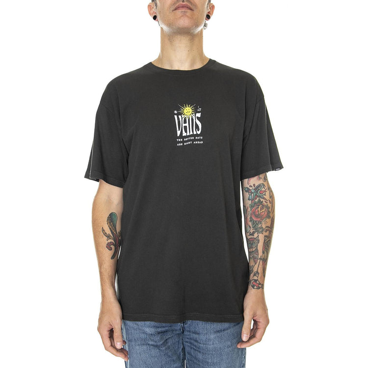 Original Mindset SS Tee Black - Maglietta Girocollo Uomo Nera VN0A7S78BLK1  VANS 