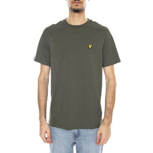 Plain T-Shirt Deep Depths - Maglietta Girocollo Uomo Verde TS400VOG-X848 . LYLE & SCOTT 