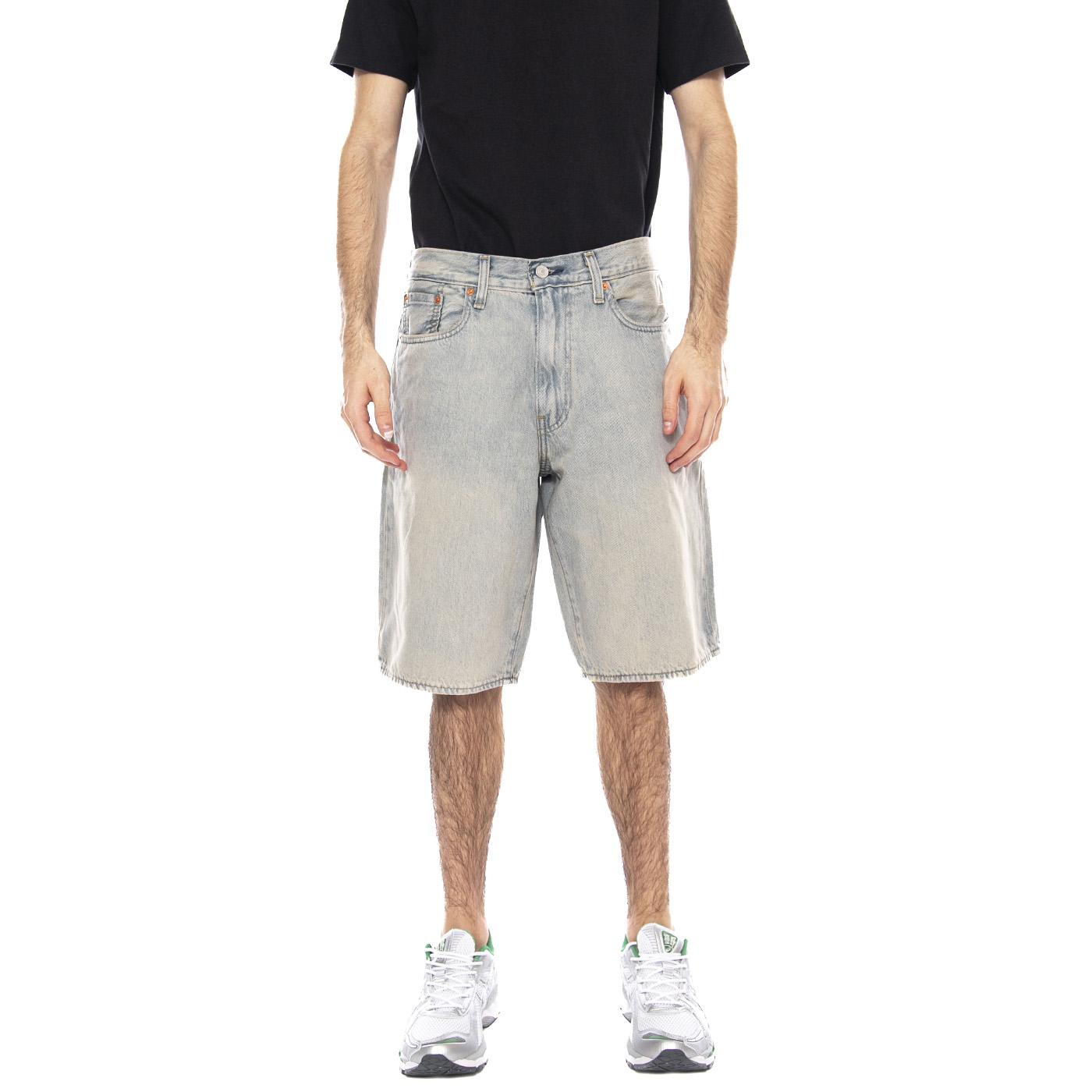 478 Baggy Shorts - Alternative Rock - Shorts Uomo Grigio 001JM 0013 LEVIS 