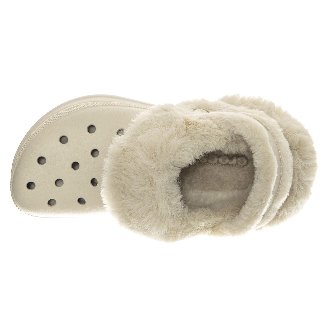 Bae Lined Clog W Beige - Sandali Donna Beige CR.211753 STUC CROCS 