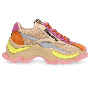 Zoomz Nat / Org - Scarpe Stringate Profilo Basso Donna Multicolore SMPZOOMZ-NAT  STEVE MADDEN 