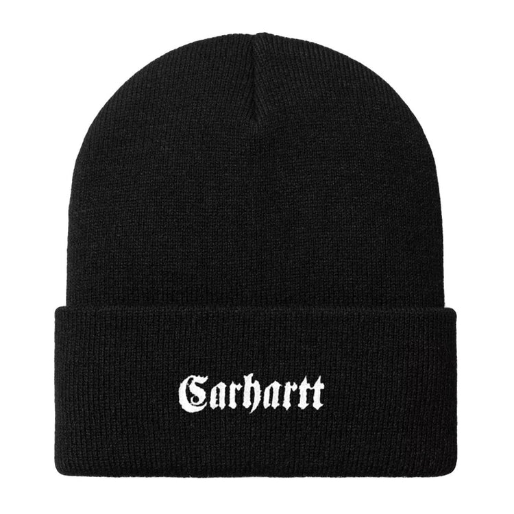 Greatest Hits Beanie Black / Wax - Cappellino a Cuffia Nero I034367.K02XX  CARHARTT WIP 