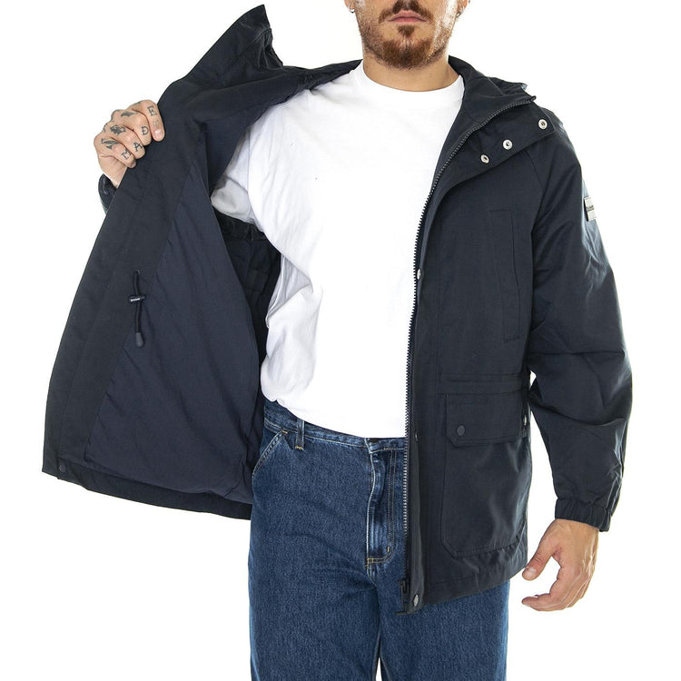 Gunnar Parka Jacket blue - Giacca Invernale Uomo Blu F4RFD028-BLU  FARAH 