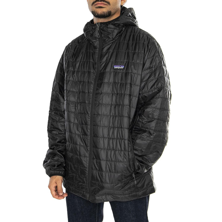 M's Nano Puff Hoody-BLK - Giacca Uomo Nera 84222-BLK  PATAGONIA 