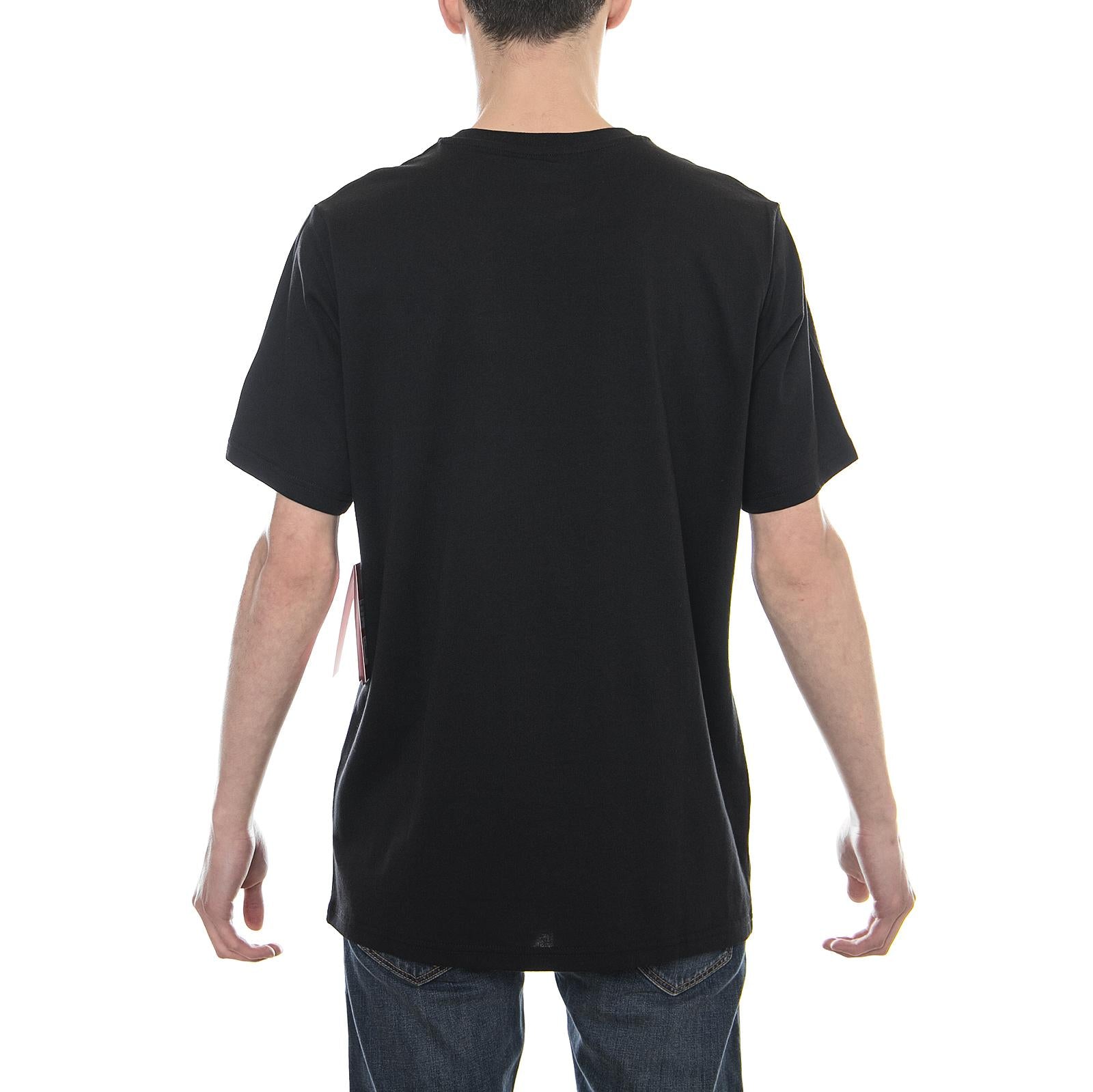 MT81544 ESSENTIALS LAYOUT TEE Black - T-Shirt MC NBMT81544BK  NEW BALANCE 