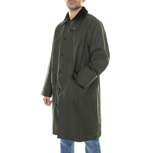 Sl Waterproof Burghley Jacket Sage - Giacca Invernale Uomo Verde 222MMWB0916-SG51  BARBOUR 