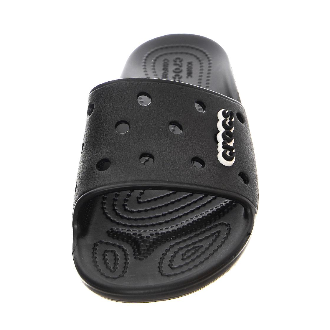 Classic Crocs Slide Black Sandals CR.206121-BLK  CROCS 